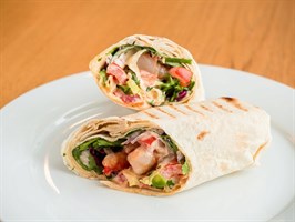 Шаурма с креветками